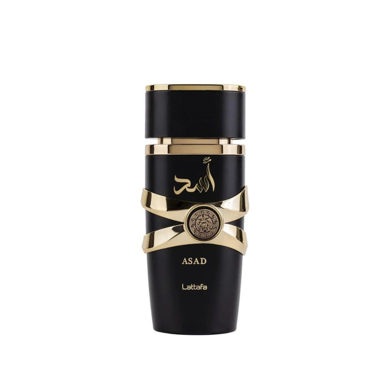 Lattafa Asad Premium Perfume Refreshing Oud and Musk Fragrances Eau De Parfum 100 ml Perfume for Unisex (Pack of 1), 100 ml (Pack of 1)
