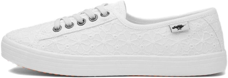 Rocket Dog Chow Chow Womens White Canvas Shoe