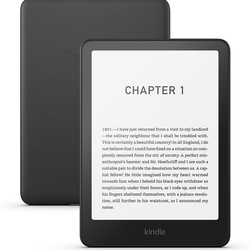 All-new Amazon Kindle Paperwhite (16 GB) Our fastest Kindle ever, with new 7 glare-free display and weeks of battery life With Ads - Black + Kindle Unlimited