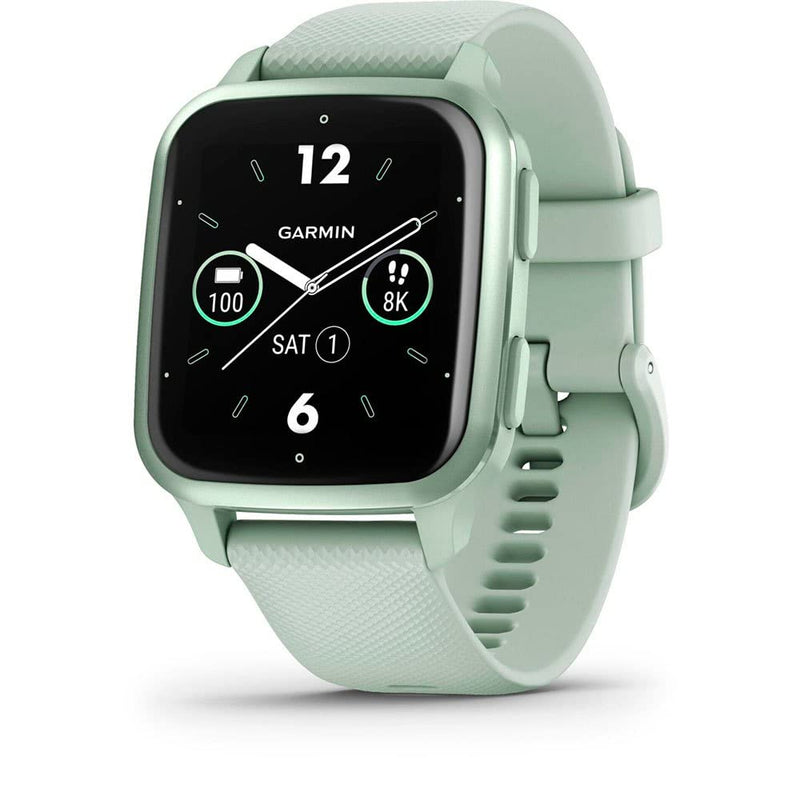 Garmin Venu Sq 2 GPS 40mm Smartwatch, AMOLED Touchscreen, All-day Health Monitoring and Fitness Features, Sports Apps and More, Square Design watch, up to 11 days battery life, Shadow Grey