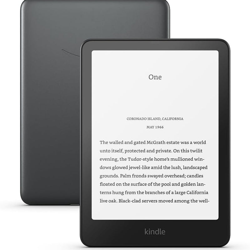 All-new Amazon Kindle Paperwhite Signature Edition (32 GB) – Our fastest Kindle with an auto-adjusting front light, wireless charging and weeks of battery life – Metallic Black + Kindle Unlimited