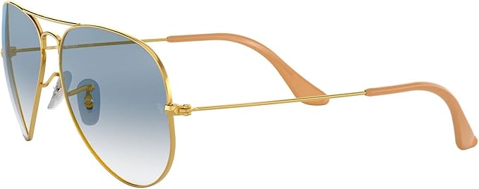Ray-Ban Unisex RB3025 Aviator Polarized Sunglasses 58mm