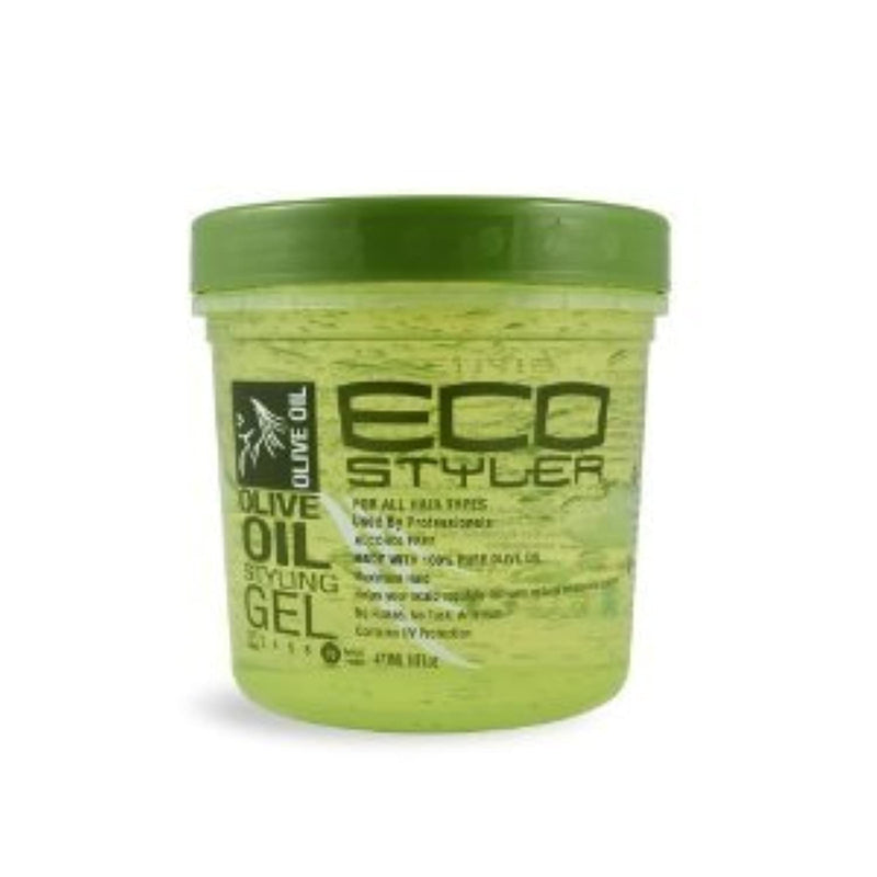 Eco Style Olive Oil Eco Styler Hair Gel, Hydrate and Style, Alcohol-Free, 236 ml (Pack of 1)