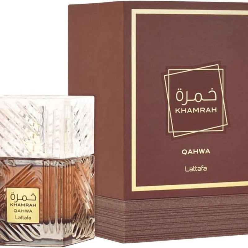 Khamrah Qahwa by Lattafa for Unisex - 3.4 oz EDP Spray