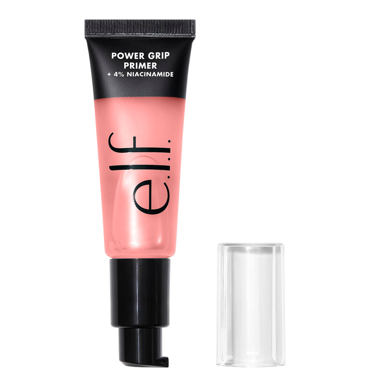 e.l.f. Power Grip Primer, Gel-Based & Hydrating Face Primer For Smoothing Skin & Gripping Makeup, Moisturizes & Primes, 0.811 Fl Oz, Clear