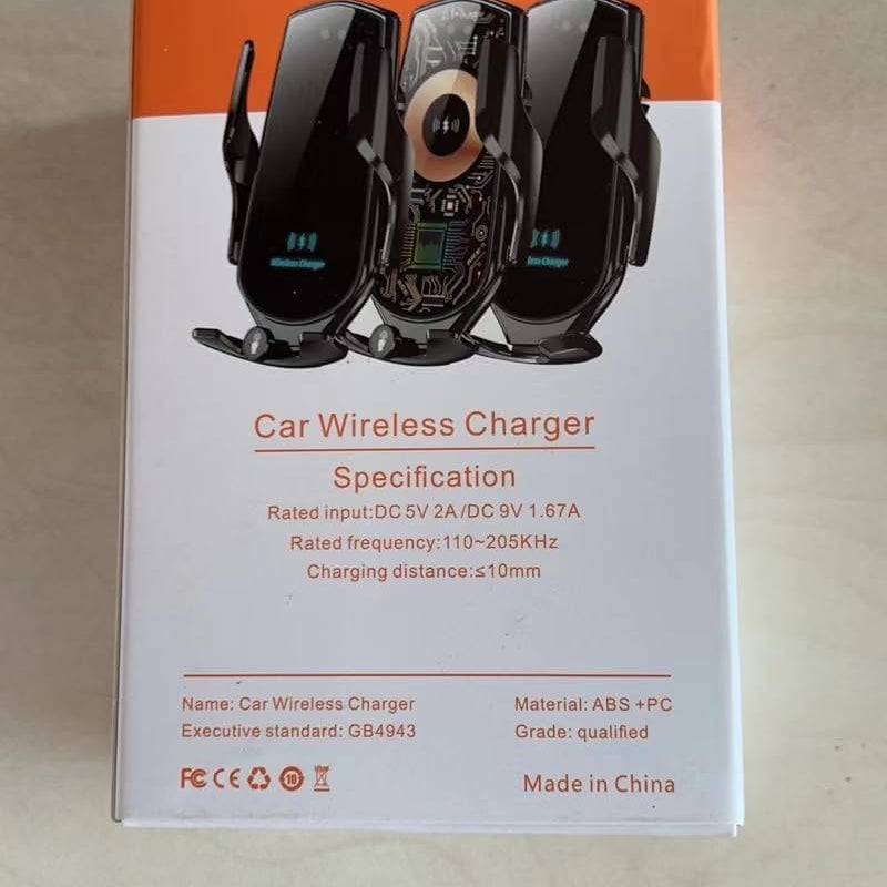 UEASE Wireless Car Charger, 15W Fast Charging Auto Clamping Car Charger Phone Mount Air Vent Cell Phone Holder for iPhone 16/15/14/13/13 Pro/12 pro/12/11/X, Galaxy S24/S23/S22/S21 etc