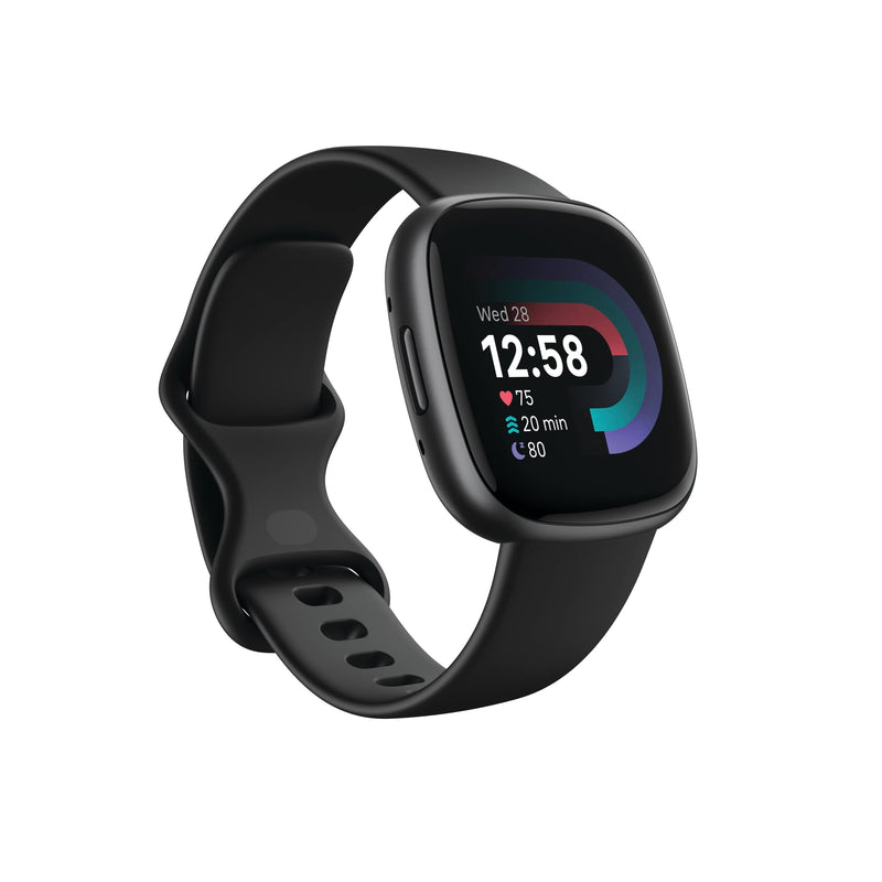 Fitbit Versa 4 Fitness Smartwatch with Daily Readiness, GPS, 24/7 Heart Rate, 40+ Exercise Modes, Sleep Tracking and more, Pink Sand/Copper Rose, One Size (S & L Bands Included)