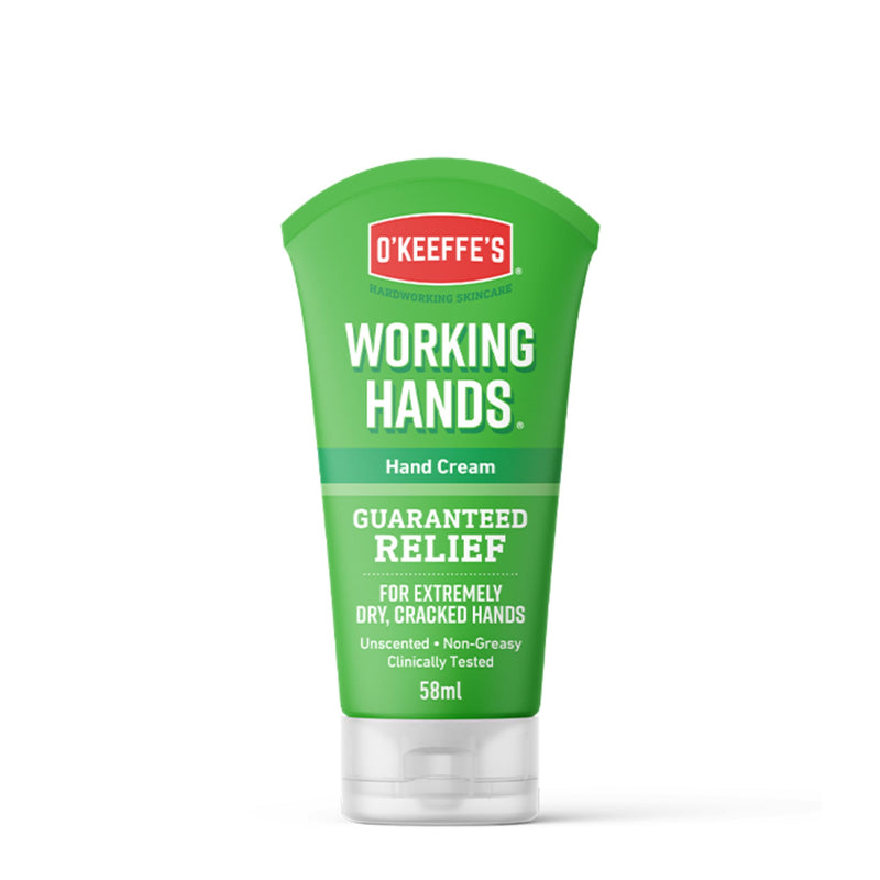 O’Keeffe’s Working Hands, 96g Jar - Hand Cream for Extremely Dry, Cracked Hands | Instantly Boosts Moisture Levels, Creates a Protective Layer & Prevents Moisture Loss
