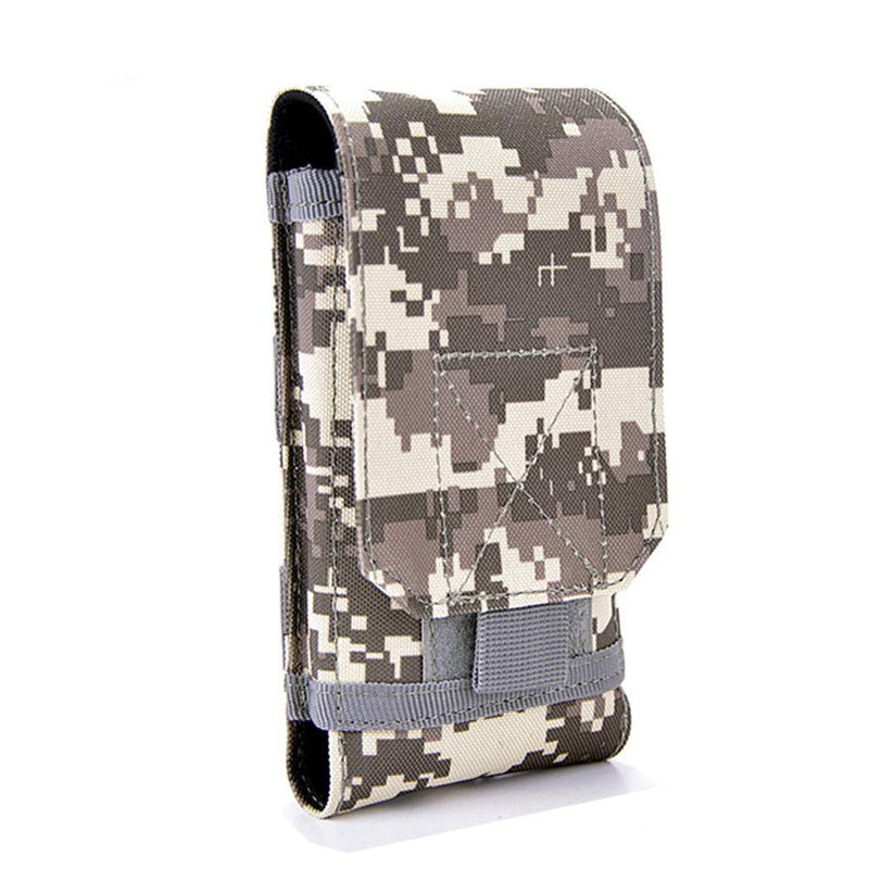 Universal Tactical Molle Holster Army Mobile Phone Belt Pouch edc Security Pack Carry Accessory Kit Waist Bag Case Compatible iPhone 13 PRO X XS Max XR 7 8 6/6s Plus Samsung Galaxy S10 S9 S8 Plus