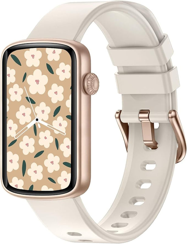 SHANG WING Smart Watches for Women, Fitness Watch Smart Watch Fitness Tracker Ladies with Pedometer Heart Rate Monitor Blood Oxygen Sleep Monitor Activity Tracker Waterproof IP68 for Android iOS