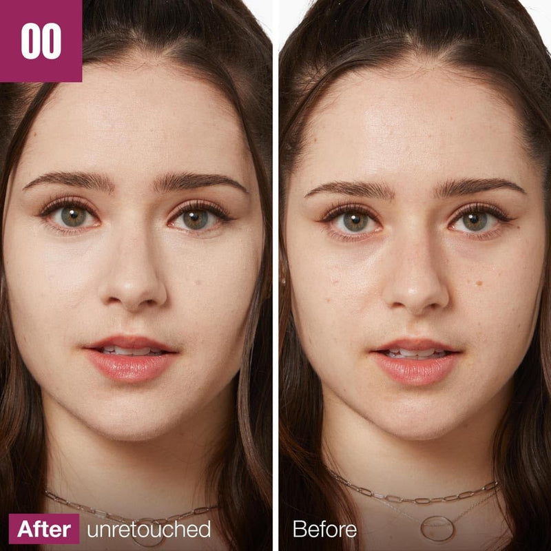 Maybelline Concealer Instant Anti Age Eraser Eye, Dark Circles and Blemish, Ultra Blendable Formula Dermatologist Tested & Suitable for Sensitive Skin 00 Ivory