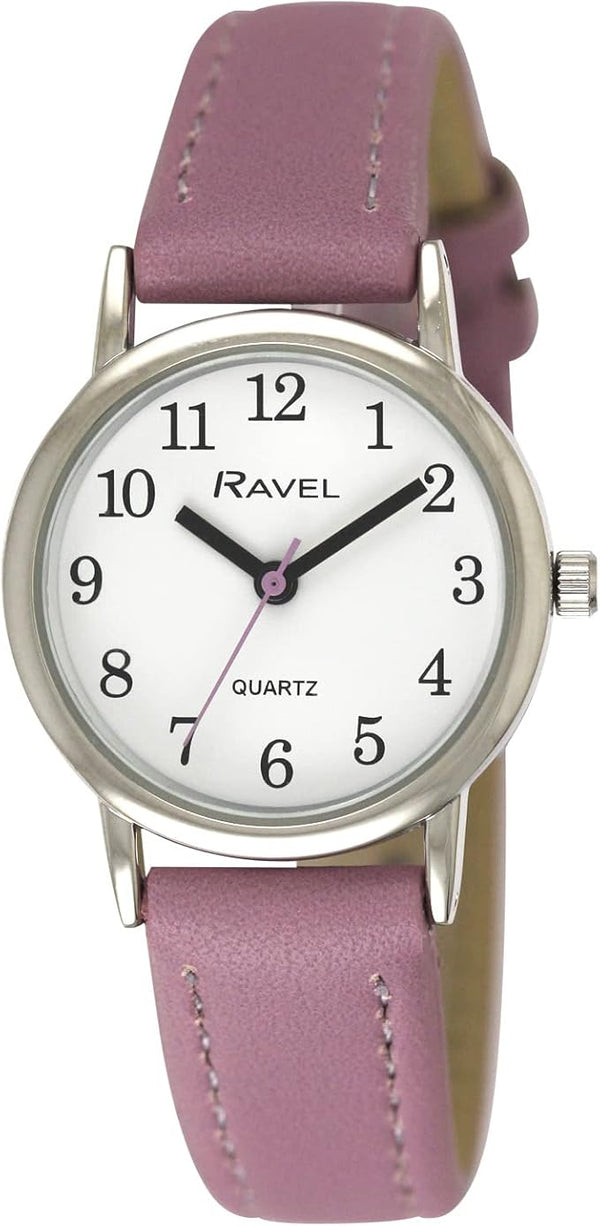 Ravel - Women's Pastel Coloured Everyday Silver Tone Watch - Analogue Quartz - R0137