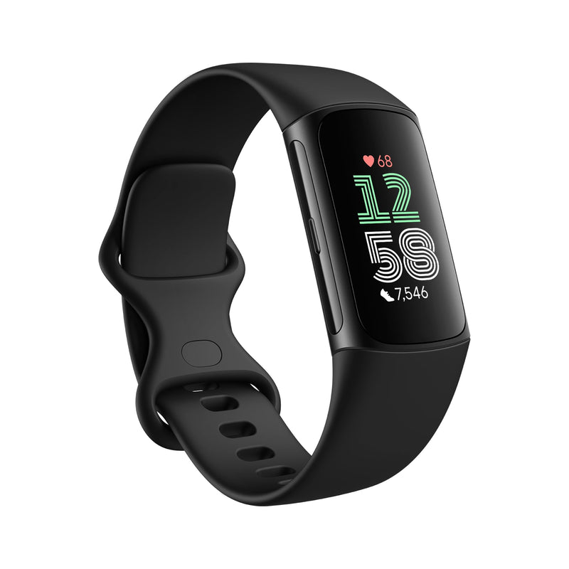 Fitbit Charge 6 Fitness Tracker with Heart Rate, GPS, Premium Membership, and Health Tools - Gold Case w/ Red Band, 1.04 Screen