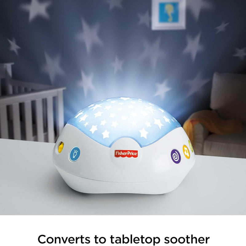 Fisher-Price Butterfly Dreams 3-in-1 Projection Mobile - Soothing Baby Sleep Aid with 3 Audio Modes and Plush Bears, Musical Cot Mobile, Tabletop Projector and Stroller Toy, Newborn Baby Toys, CDN41