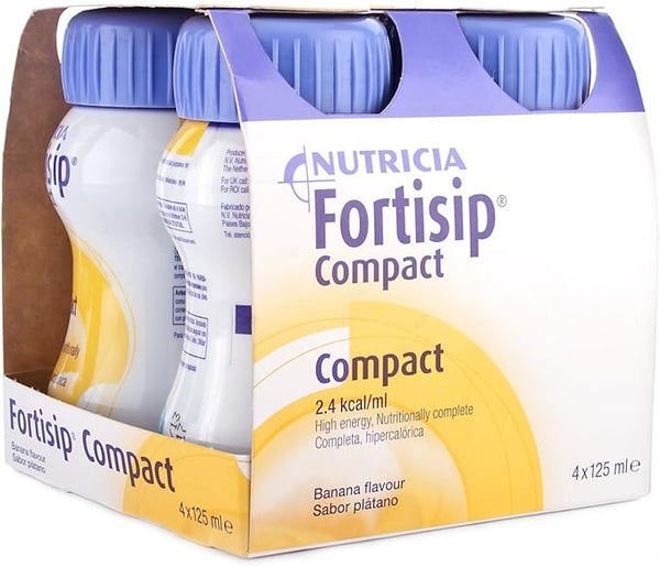 Fortisip Compact Banana 125ml x 4