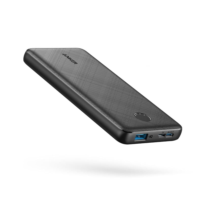 Anker Power Bank, Compact Portable Charger (PowerCore 10K) 10,000mAh Battery Pack with PowerlQ Charging Technology and USB-C for iPhone, iPad, Samsung Galaxy, Pixel, and More