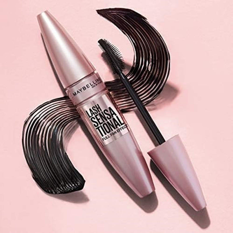 Maybelline New York, Volume Mascara, Lash Sensational, Colour: Very Black, 9.5 mL