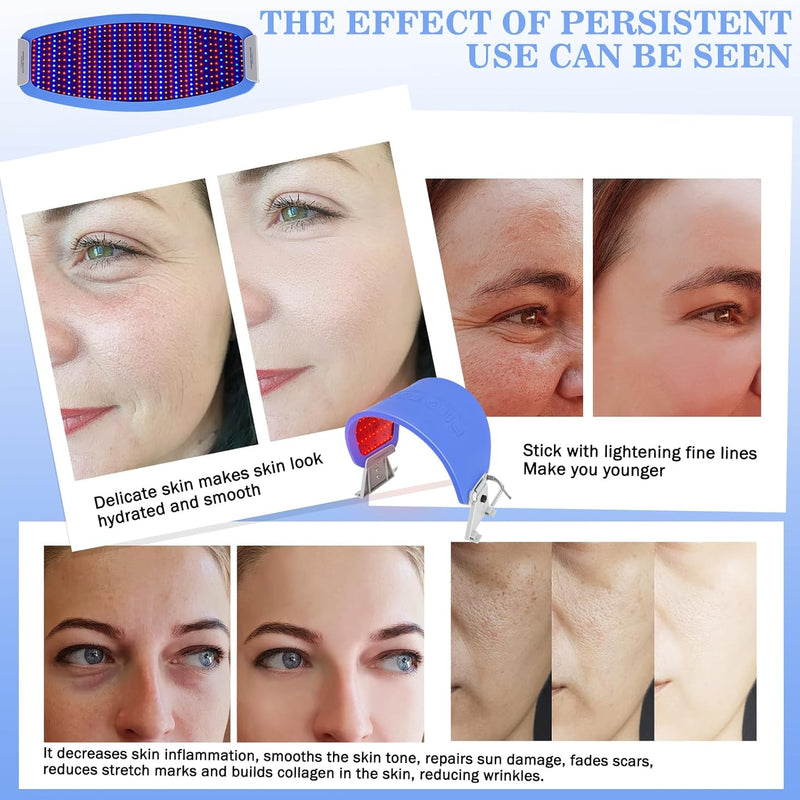 Hydraskincare PDT LED Light Photon Facial Mask Skin Care Rejuvenation Face Body Beauty Therapy