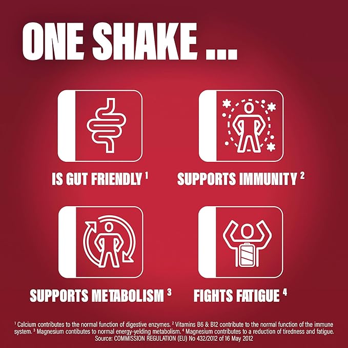 SlimFast Ready To Drink Shake, Meal Replacement Shakes for Weight Loss and Balanced Diet, High Protein, Vitamins, Minerals, No Added Sugar, Strawberry Flavour, 6 x 325 ml, Packaging May Vary