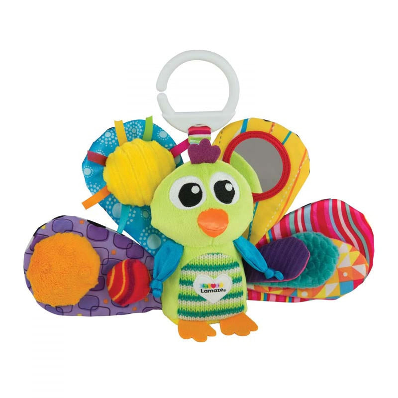 LAMAZE Freddie The Firefly - Clip on Pram and Pushchair Newborn Baby Toy, Sensory Toy for Babies Boys and Girls From 0 - 6 Months