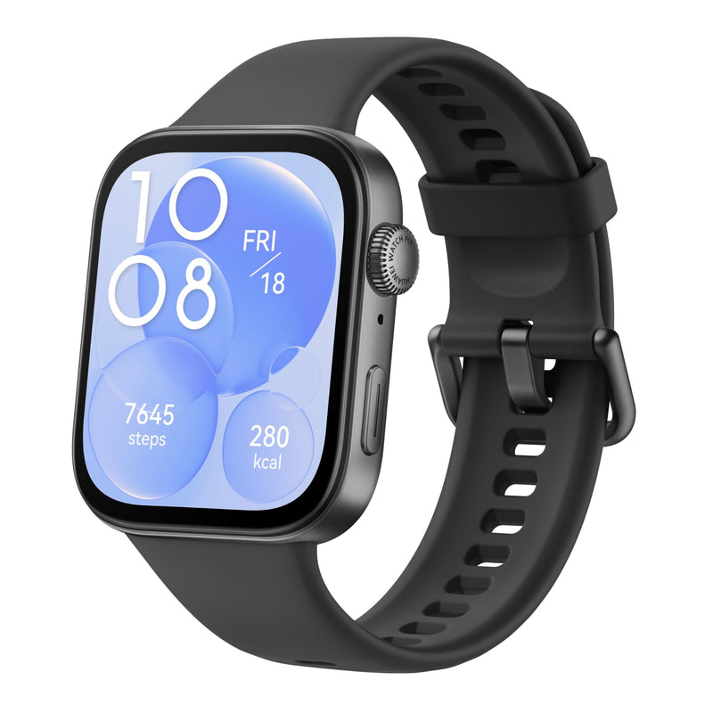 HUAWEI WATCH FIT 3 Smartwatch for men women, iOS & Android, Up to 10 Days Battery Life, Bluetooth Calls, GPS Smartwatch, Aluminum Case, AMOLED Display, Health&Fitness Tracker, White strap