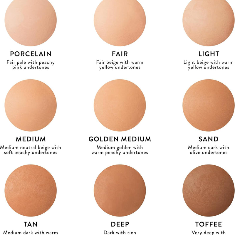 LAURA GELLER NEW YORK Baked Double Take Powder Foundation - Golden Medium - Buildable Medium to Full Coverage - Matte Finish