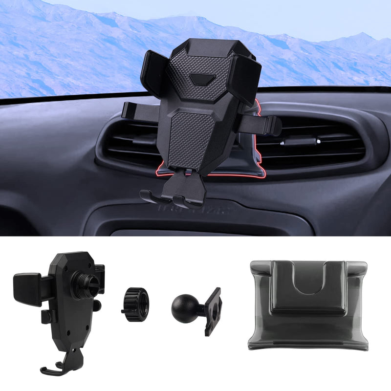 Karltys Car Phone Holder for Mazda CX-5 2017-2025 Accessories CX5 Cell Phone Holder Air Vent Mount for 4-7 Inch Phones Hands Free Thick Case Friendly Mobile Stand