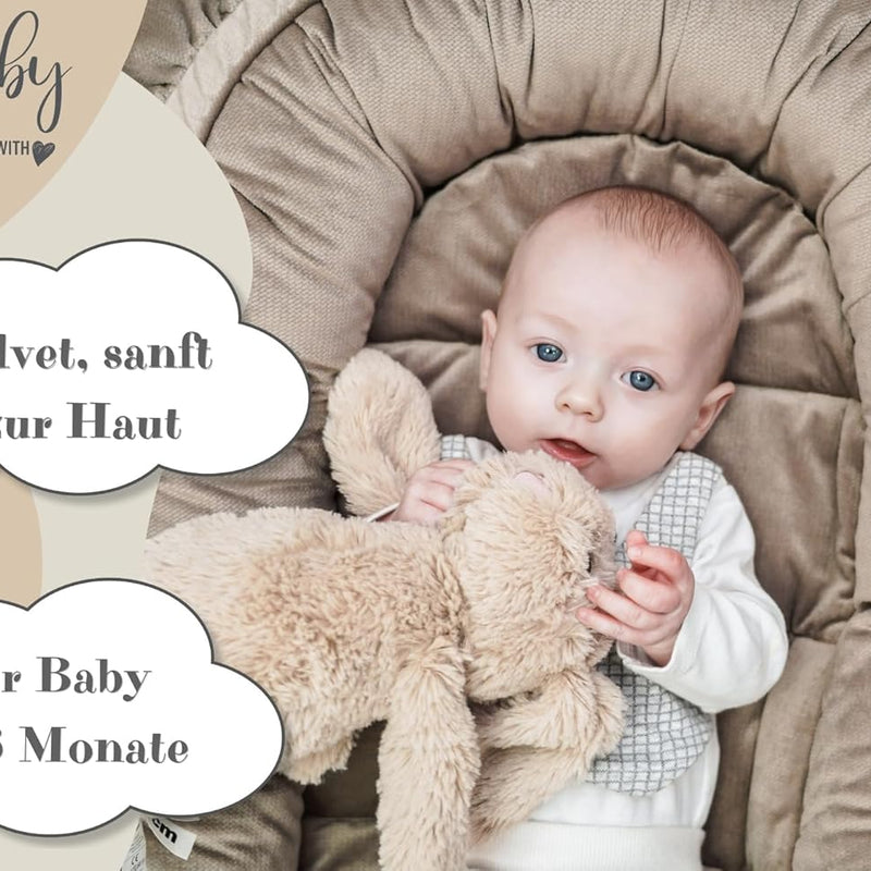 Baby Nest - Baby Nest for Newborns Minky Baby Nest for Crib Versatile Portable Nest Cuddle Nest Accessory for Crib Warm Winter Cocoon Velvet Beige