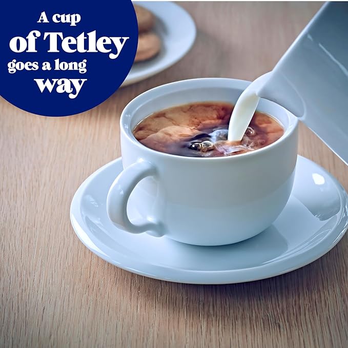 Tetley Original Black Tea Bags - Full Flavoured British Brew - Perfect for Breakfast or Anytime - Rainforest Alliance Certified - 240 Teabags (1 Pack)