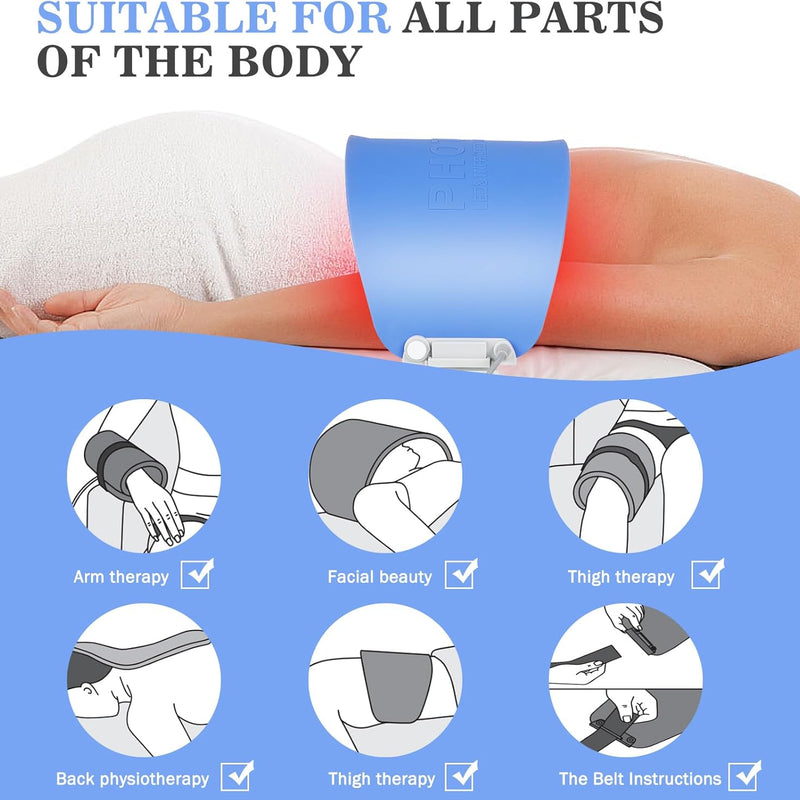 Hydraskincare PDT LED Light Photon Facial Mask Skin Care Rejuvenation Face Body Beauty Therapy
