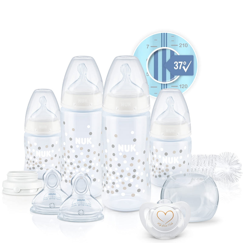 NUK Micro Express Plus Microwave Bottle Steriliser | Sterilises up to 4 Baby Bottles & Accessories in 4 Minutes | Fits Most Microwaves | Tongs for Hygienic Removal