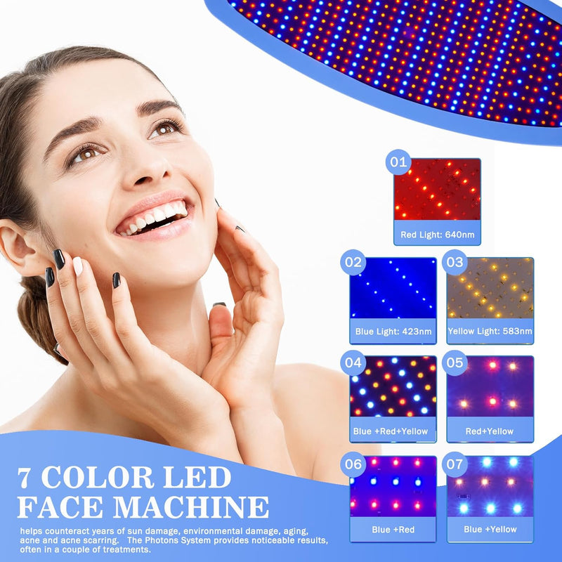 Hydraskincare PDT LED Light Photon Facial Mask Skin Care Rejuvenation Face Body Beauty Therapy