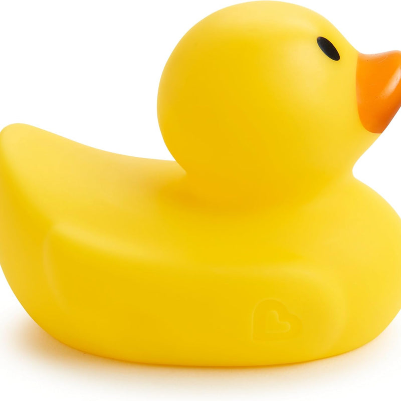 Munchkin White Hot Safety Rubber Bath Duck Toy for Babies or Toddlers | Marker Turns White To Reveal The Word Hot When Bath is Too Hot | Baby Essentials | Baby Bath | Bath Toys | 1 Pack