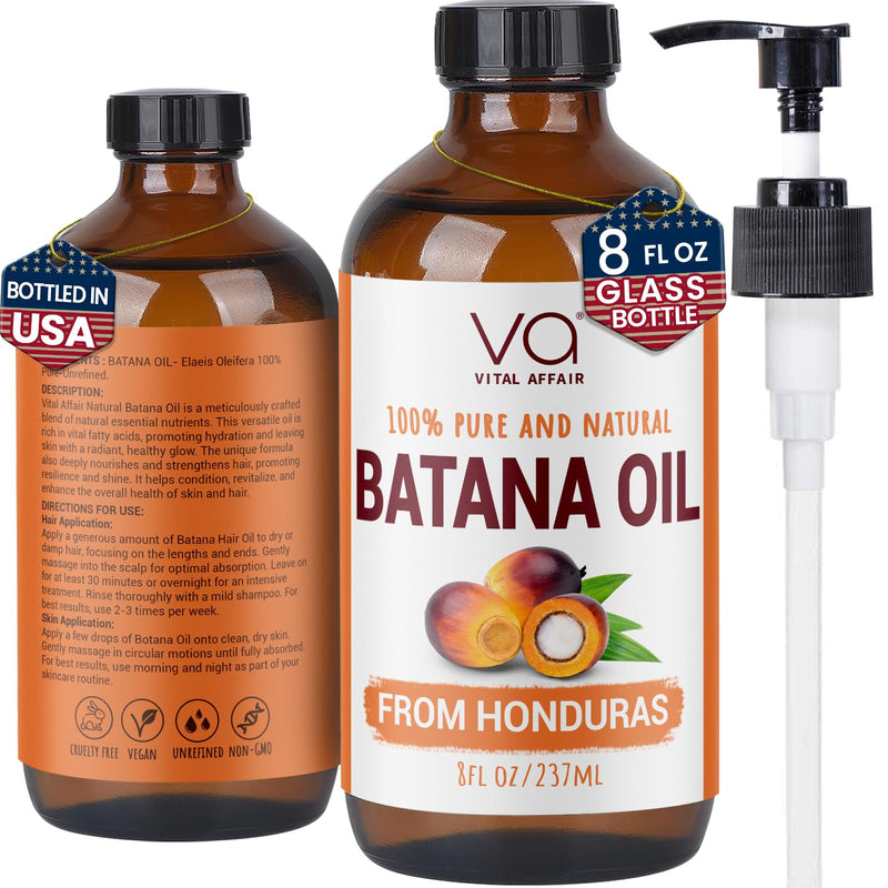 Blend Of Pure Rosemary Oil For Hair Growth With Castor, Batana, Jojoba Oil-Infused With Biotin & Vitamin E-Blend of Effective Hair Oils for Hair Growth-Strengthening Treatment 6 Fl Oz