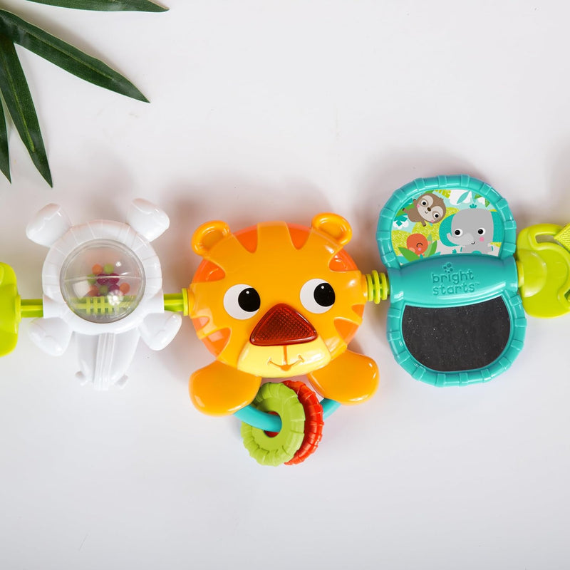 Bright Starts Take Along Toy Bar for Baby Car Seats/Carriers