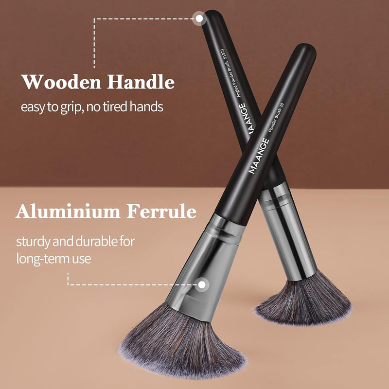 Make up Brush Set 25Pcs Professional Makeup Brushes Foundation Blush Angle Eyeliner Blending Concealers Eyeshadow Brush Premium Synthetic Makeup Brush Set with Gift Box