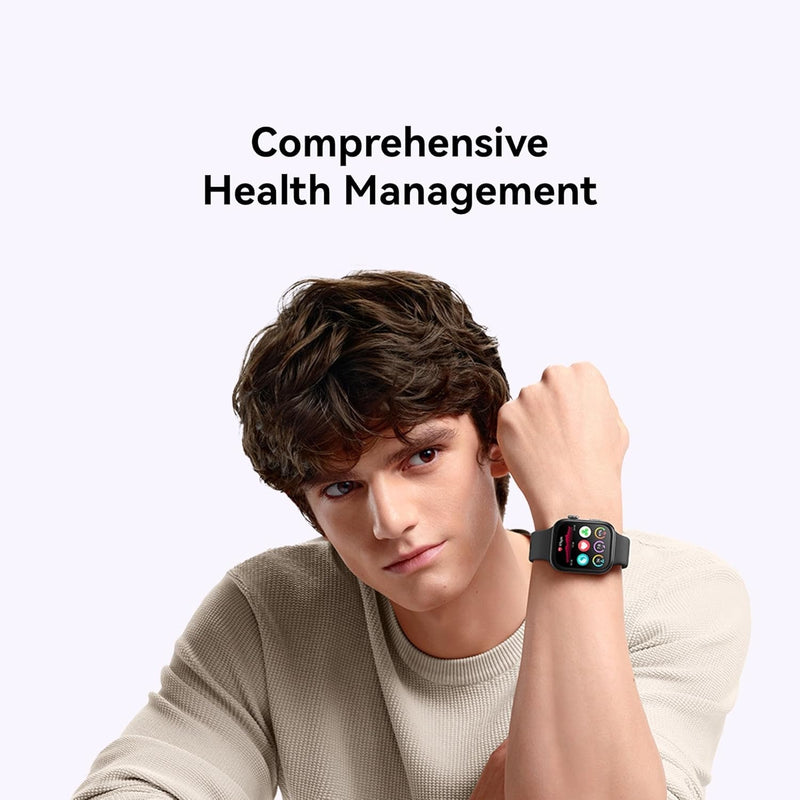 HUAWEI WATCH FIT 3 Smartwatch for men women, iOS & Android, Up to 10 Days Battery Life, Bluetooth Calls, GPS Smartwatch, Aluminum Case, AMOLED Display, Health&Fitness Tracker, White strap
