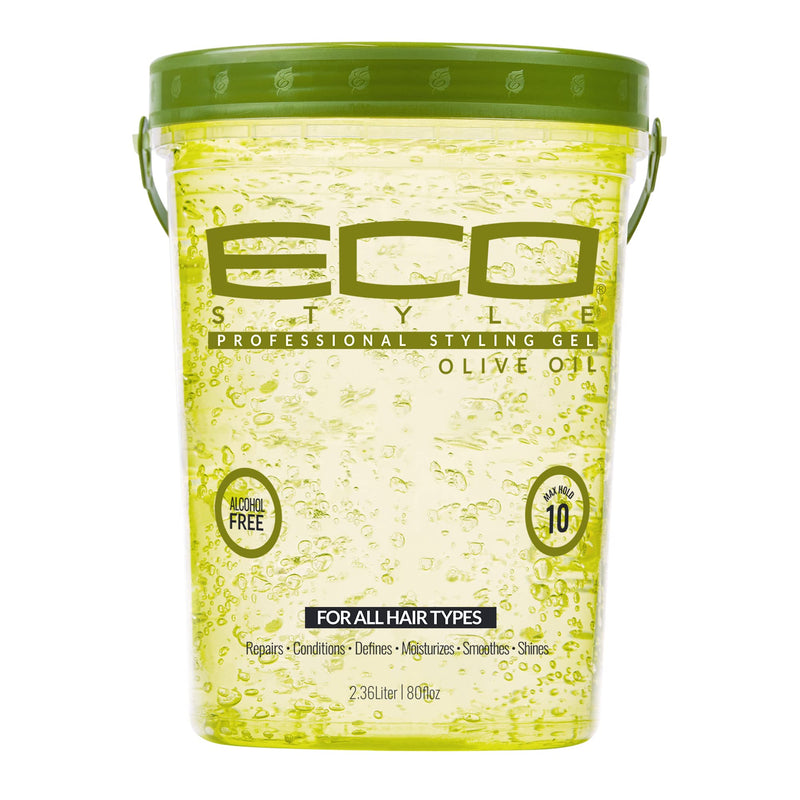 Eco Style Olive Oil Eco Styler Hair Gel, Hydrate and Style, Alcohol-Free, 236 ml (Pack of 1)