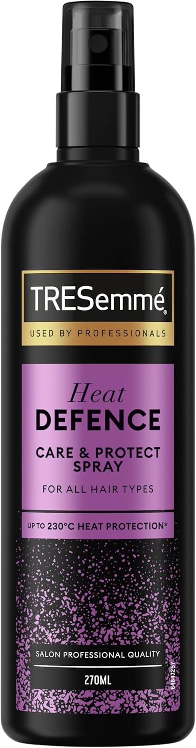 TRESemmé Care & Protect Heat Defence Spray heat protection up to 230°C* for all hair types 270 ml TRESemmé for all hair types 270 ml Care & Protect Heat Defence Spray heat protection up to 230°C*