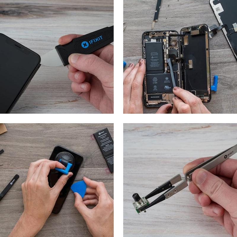 iFixit Pro Tech Toolkit, Repair Tool-Set with 64 Precision bits (4 mm), Magnetic Screwdriver & Opening Tools to Open and Repair Electronic Devices