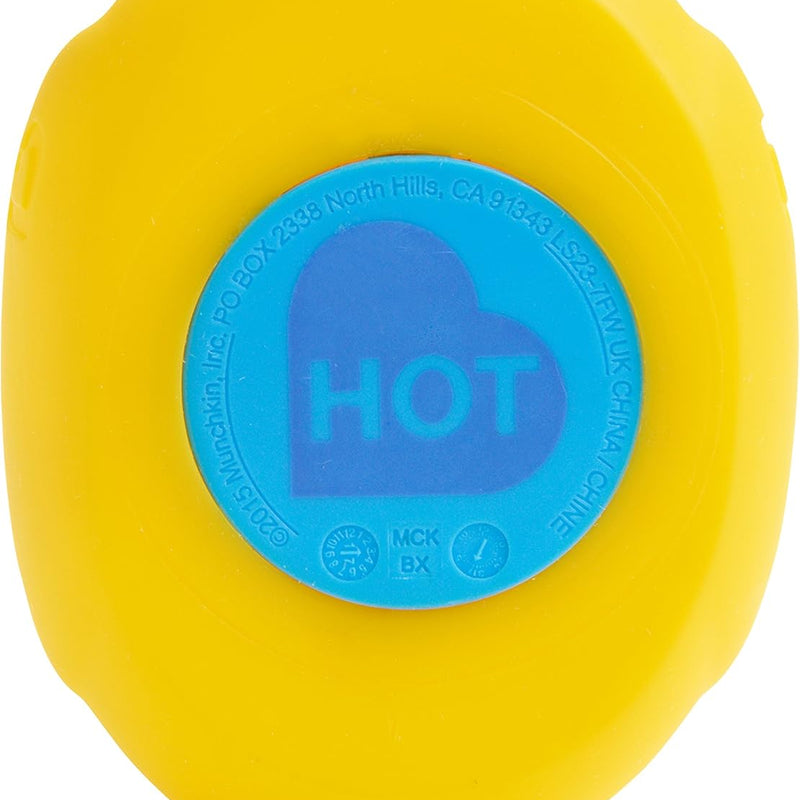 Munchkin White Hot Safety Rubber Bath Duck Toy for Babies or Toddlers | Marker Turns White To Reveal The Word Hot When Bath is Too Hot | Baby Essentials | Baby Bath | Bath Toys | 1 Pack