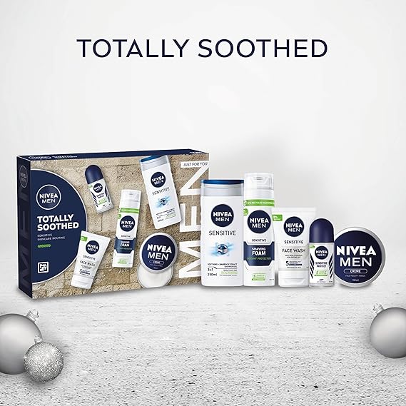 NIVEA MEN Totally Soothed Gift Set (5 Products)