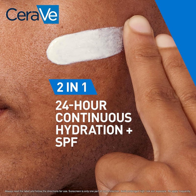 CeraVe AM Facial Moisturising Lotion Normal To Dry Skin 52ml With UV Protection And 3 Essential Ceramides