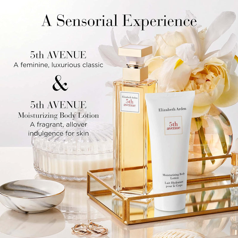 Elizabeth Arden 5th Avenue Eau de Parfum Spray, 125ml, Fresh Floral Fragrance, Luxury Perfume for Women
