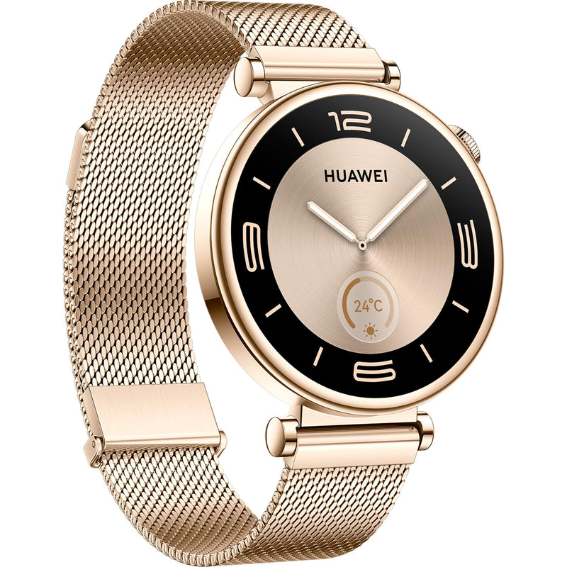 HUAWEI WATCH GT 4 Smart Watch for men women - Up to 2 Weeks Battery Life Fitness Tracker - Compatible with Android & iOS - Health Monitoring with Pulse Wave Analysis - GPS Integrated -Black