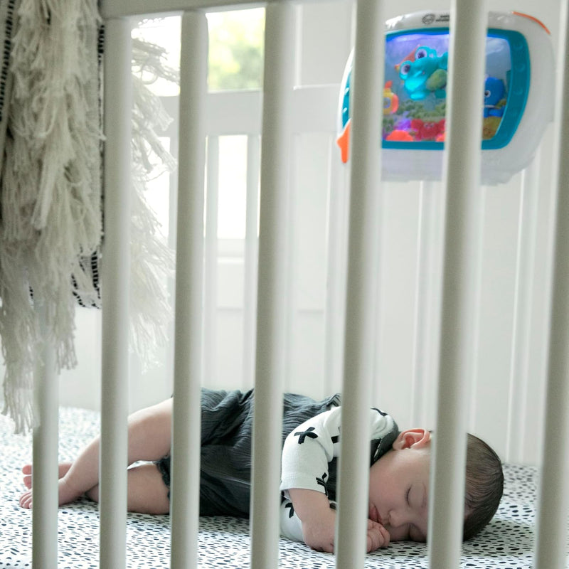 Baby Einstein Sea Dreams Soother, Crib Toy with Remote, Baby Sleep Aid, Calming Lights & Melodies, Newborn and Up