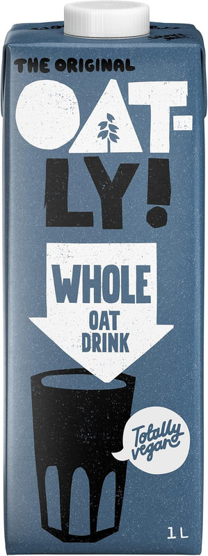 Oatly Whole Oat Drink 1 Litre (Pack of 6)