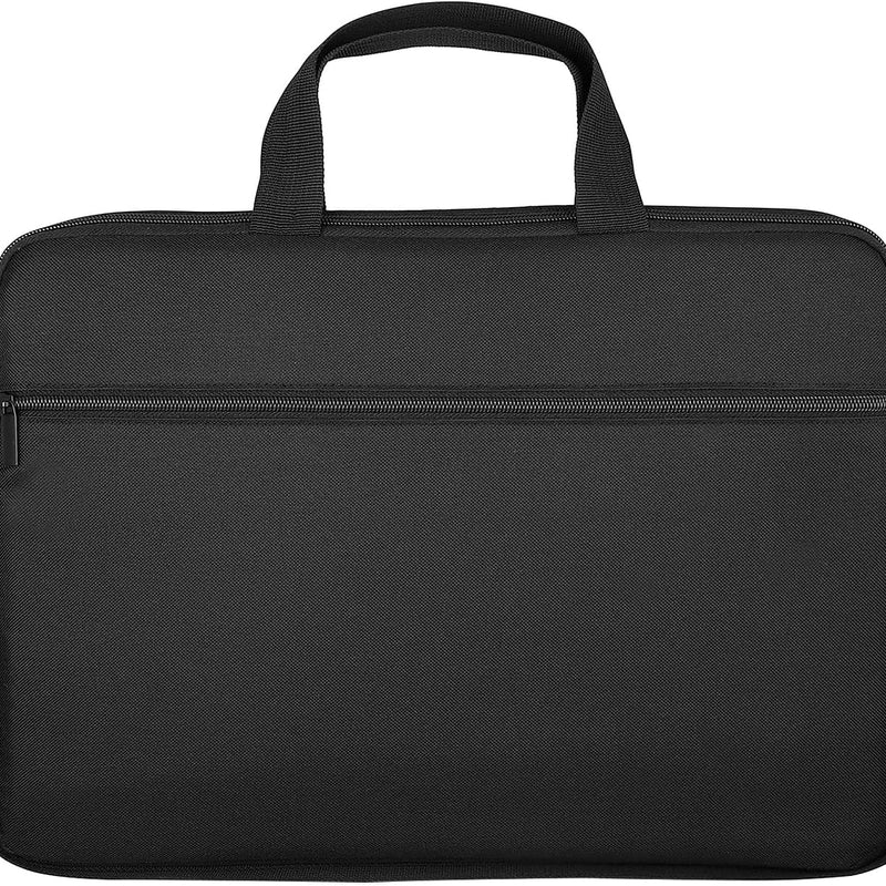 Urban Factory Nylee Laptop Bag, up to 14.1 Inch Multifunctional Business Computer Laptop Case, Unisex Spacious Laptop Slipcase Shoulder Bag for Women and Men, Universal Briefcase Bag, Black