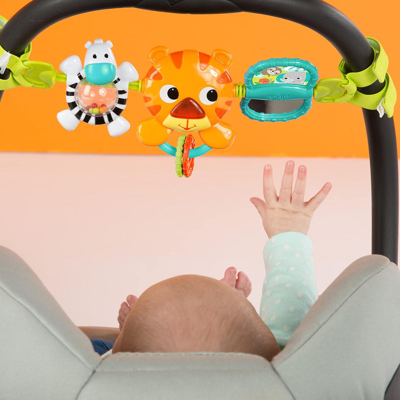 Bright Starts Take Along Toy Bar for Baby Car Seats/Carriers