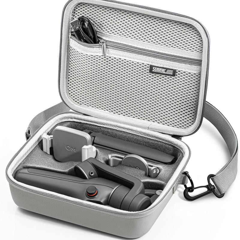STARTRC Osmo Mobile 6 Case,Waterproof Portable Storge Shoulder Bag Travel Case for DJI Osmo Mobile 6 Fill Light Combo Accessories
